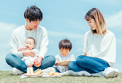 写真：子育て親子